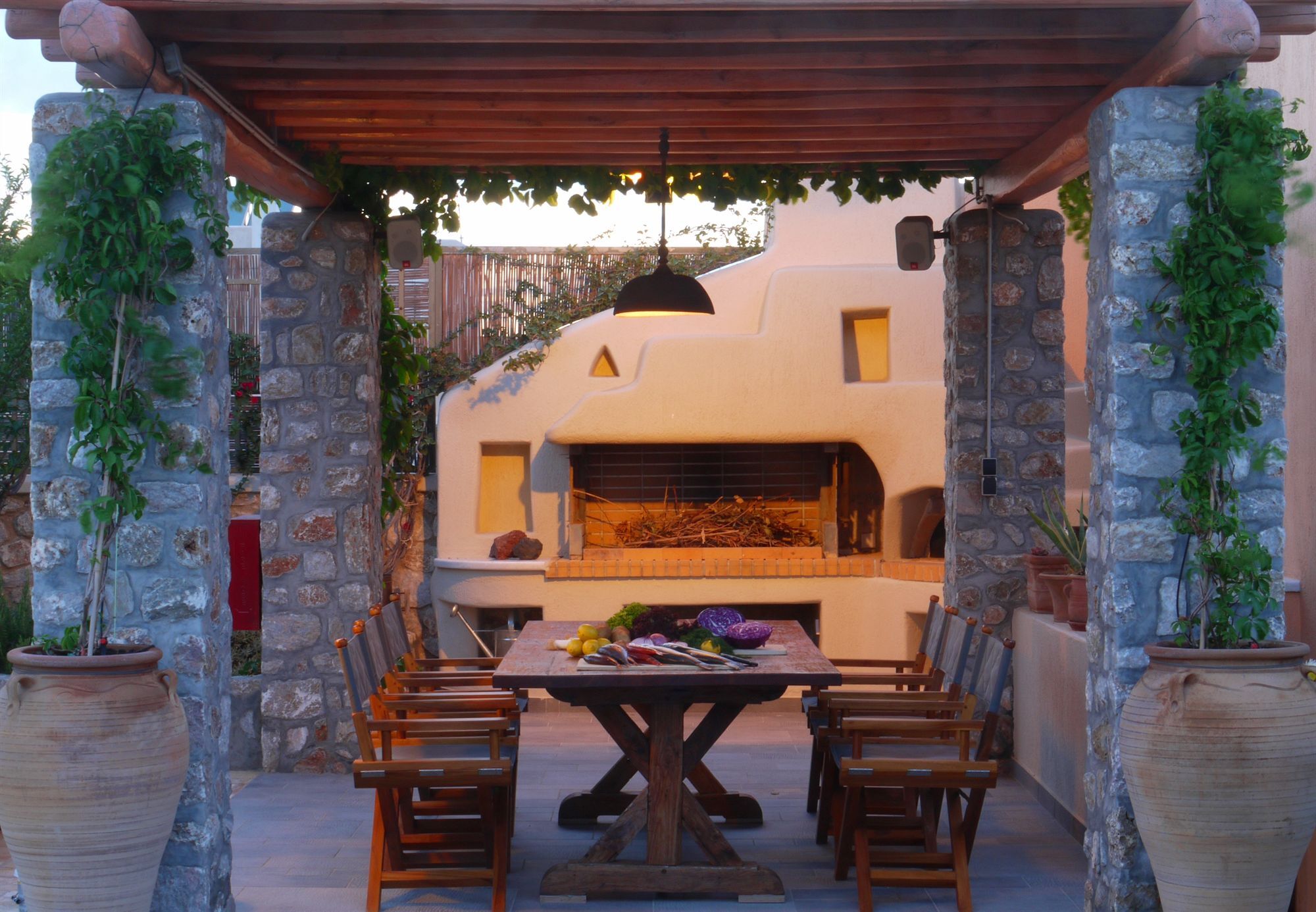 Pleiades Eco Houses Vothon Exterior photo